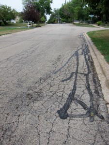 Sometimes this is all you see or think about. The road ahead. And tarsnakes of course. 