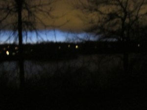 As darkness settles, our senses often heighten. But we need not always fear. 