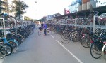 Copenhagen Bike Parking. Click to enlarge. Photo by Keith Hauser. 