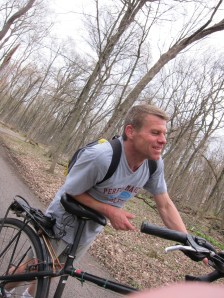 My friend Pete. Long ago teammate. A bond that lasts. 