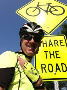 Share the Road comes with a dose of smarts on the part of cyclists. 