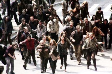 Walking Dead or the 20 mile mark in a marathon? Hard to tell sometimes. 