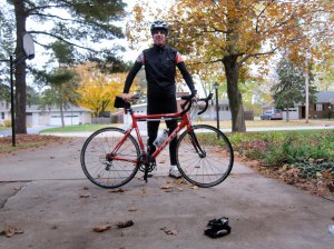 Whether alone or in groups, cyclists all ride on a thin rim of rubber and an eye on the road ahead. 