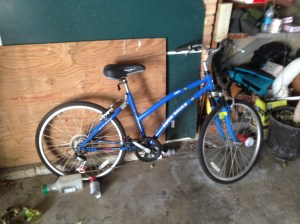 What may be the world's heaviest bike, donated to Goodwill. Good riddance. 