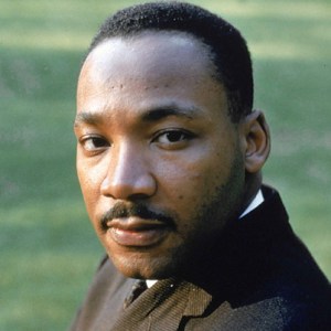 The man who saw far beyond black and white. Dr. Martin Luther King, Jr. 