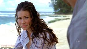 The television show LOST featured a planeload of tortured souls trying to find their way to peace and self-acceptance. Kate here was a murderous gal who learned patience and love. 