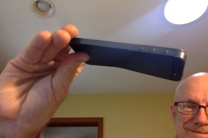 The bent iPhone. 