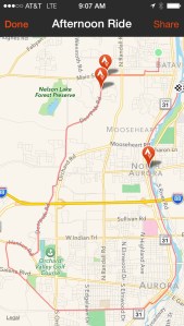 What would happen in the Social Media Landscape if by  chance your Strava route resembled an outline of the Virgin Mary?