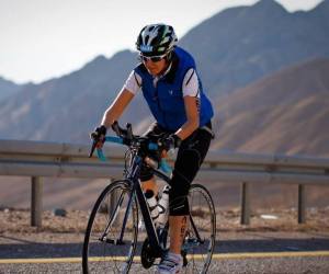 Training on roads among rugged Israeli hills