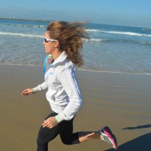 Training on the seashore