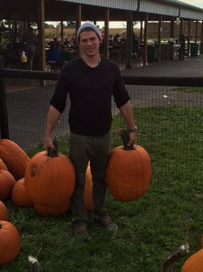 90 lbs of pumpkins