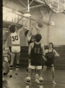 Blocking a shot in one of those early Saturday morning JV games nobody, even your girlfriend, came to watch.