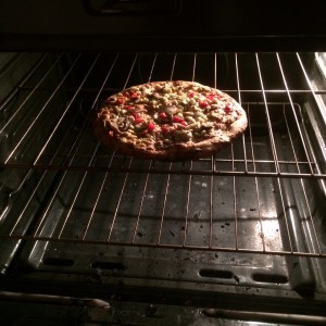 Pizza in Oven