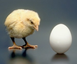 It's a classic question of cause and effect. 