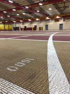 Track surface