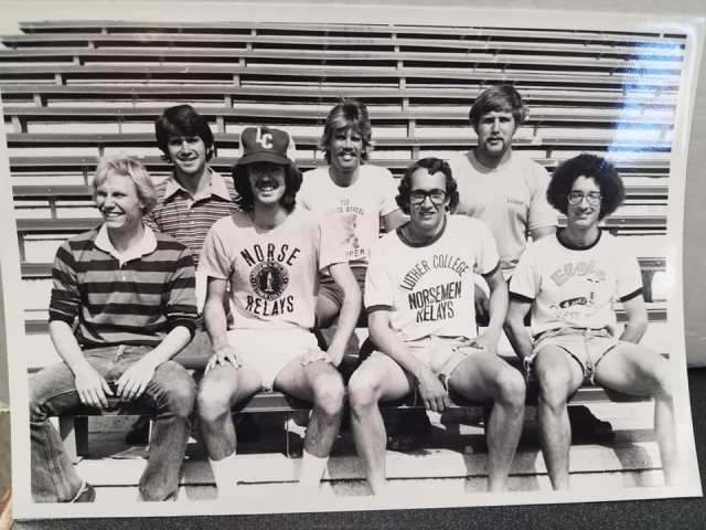 Luther College Me in Norse Shirt